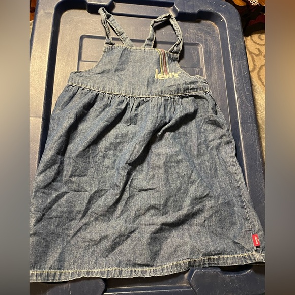 Girls Levi’s denim dress size 3T - Picture 1 of 7
